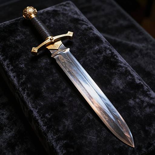 Shadow-Infused Epic Artifact Blade