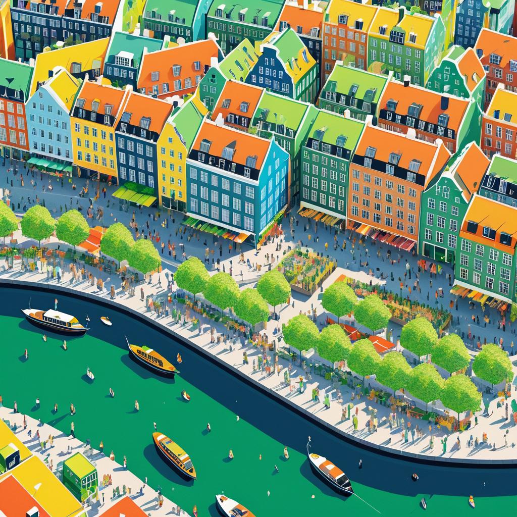 Vibrant Copenhagen: A Sustainable City Life