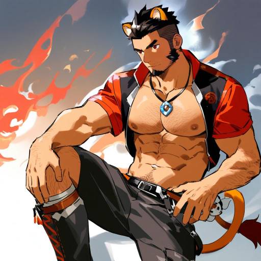 Illustration of Alca (wakatanka4), gyee in the style of Kaigen 1025