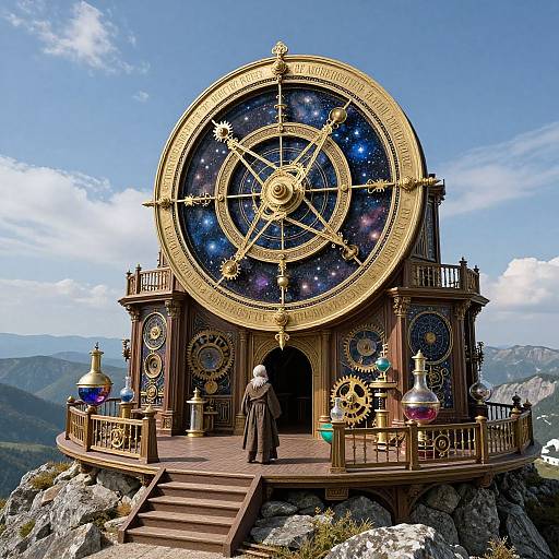 The Alchemist's Mountain Observatory