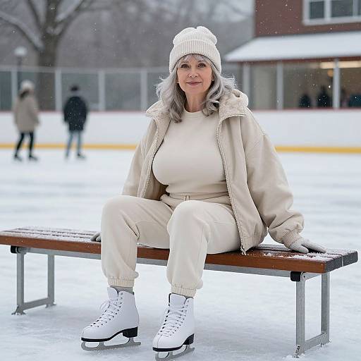 Cozy Winter Ice Skating Outfit