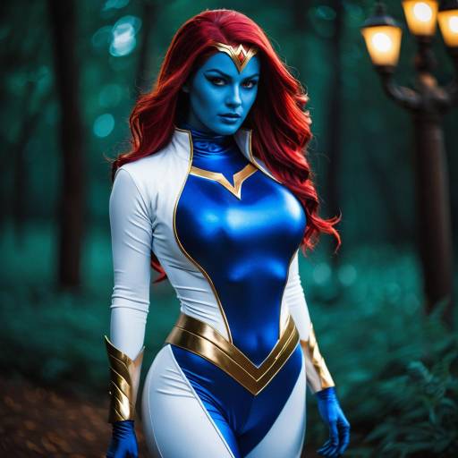 Dramatic Mystique Cosplay Inspiration
