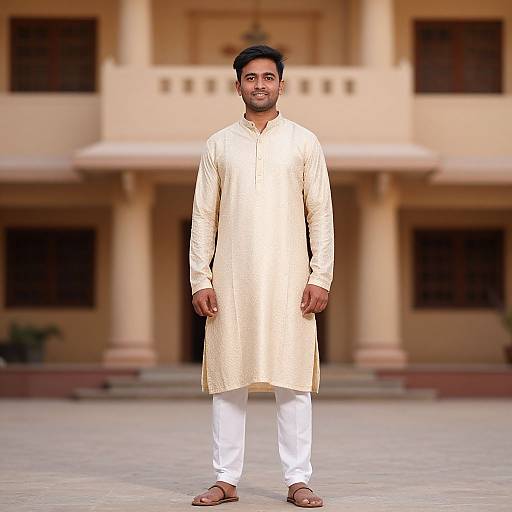 Man in Traditional Indian Dress