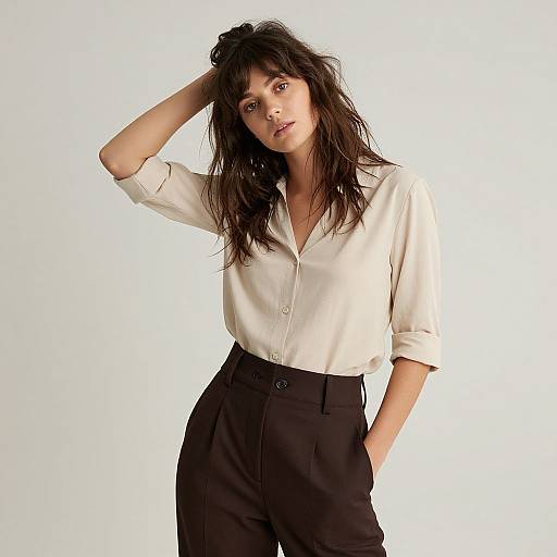 Portrait of Stylish Young Woman