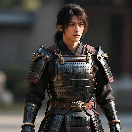 Photorealistic Kano Armor Portrait