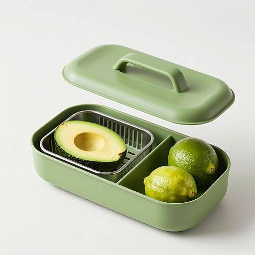 Compact Avocado Slicer with Storage