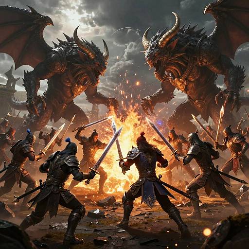 Mabinogi Epic Battle Scene