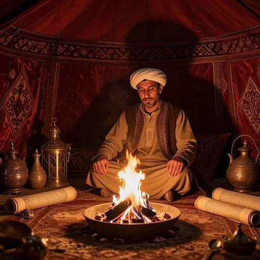 Sohrab in Traditional Persian Setting