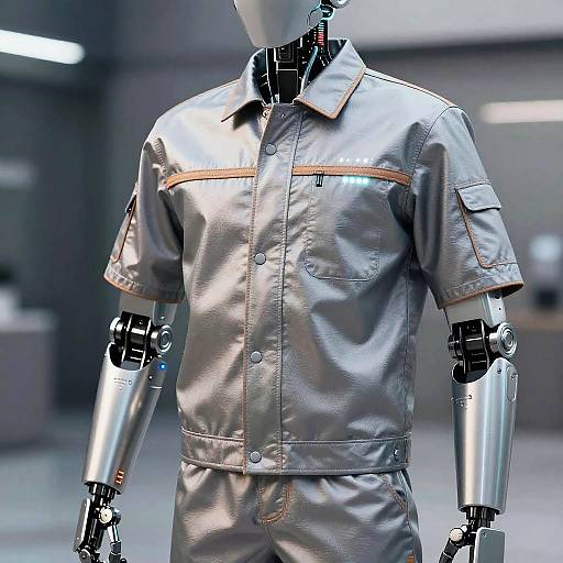Futuristic Robotic Worker Uniforms