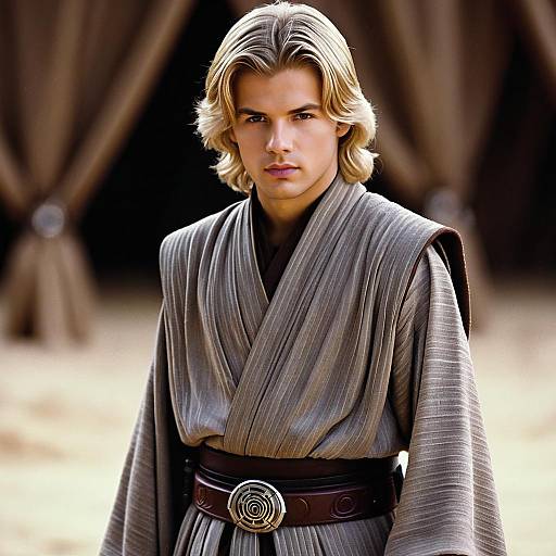 Realistic Anakin Skywalker Jedi Portrait