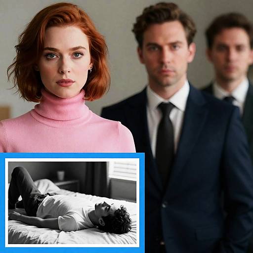 Dramatic Movie Poster Composition