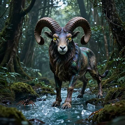 Legendary Hybrid Forest Creature