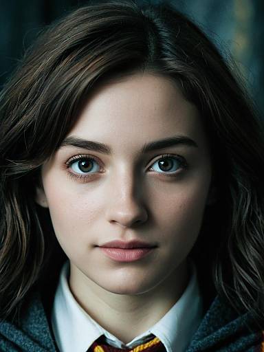 Photorealistic Woman in Harry Potter Costume