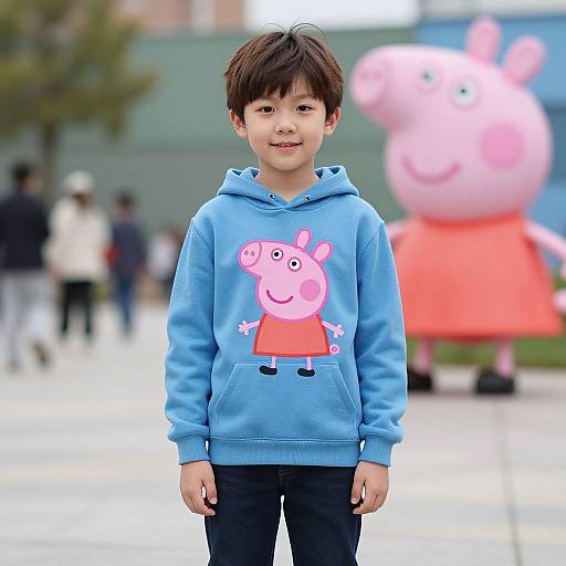 Realistic Peppa Pig Cosplay Portrait