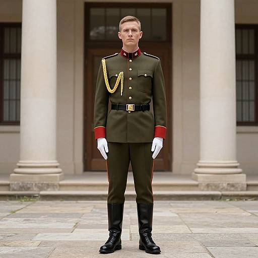 Soldier in Guards Uniform