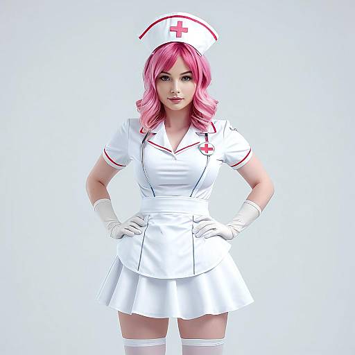 Serina Blue Archive Nurse Portrait