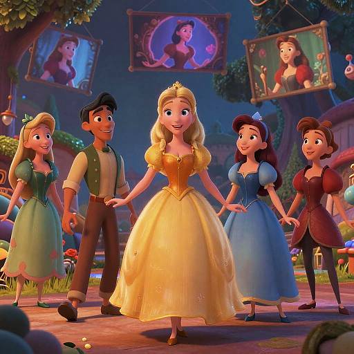 Digital CGI image of Disney's 