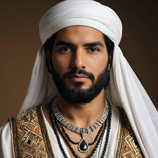 Realistic Male in Arab Camel Costume