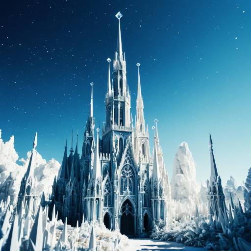 Enchanting Magic Realm with Crystal Spires