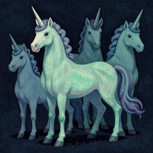 Moebius-Style Anthro Mermaid Unicorn