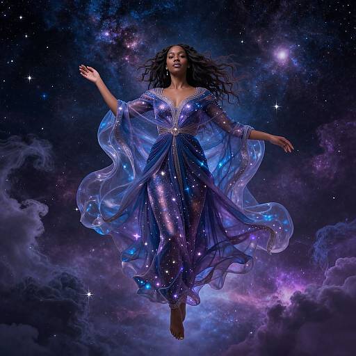 Celestial Afamandeve in Cosmic Fantasy