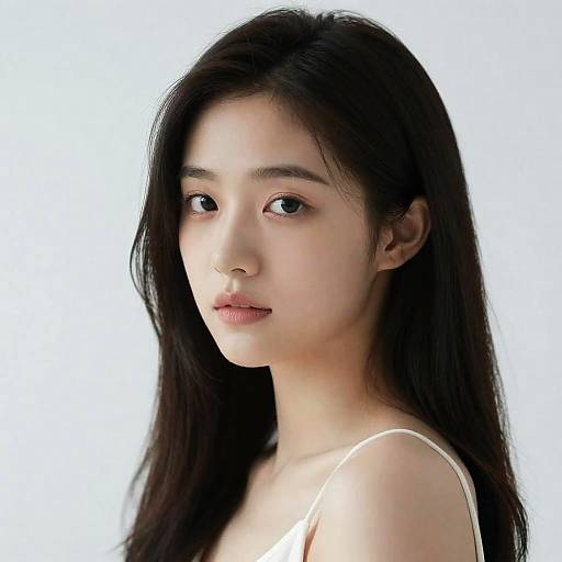 Portrait of Young Asian Woman