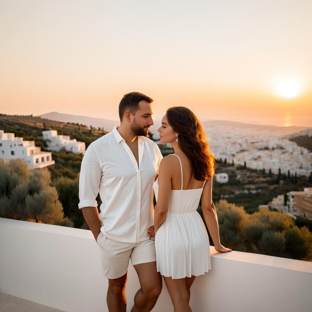 Romantic Sunset in Athens Hills