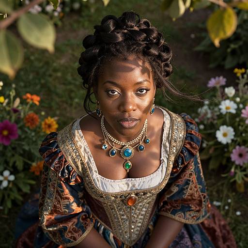 Renaissance Portrait of African Woman