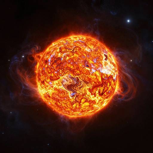 Marble Water Planet by Flaming Sun