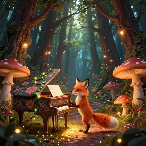 Enchanted Forest Bug's-Eye View