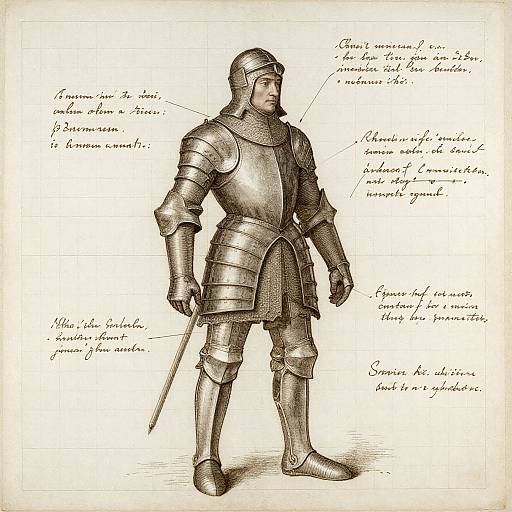 Da Vinci Style Dwarven Armor Sketch