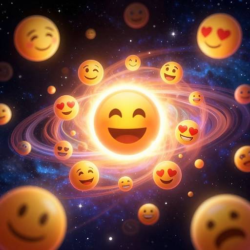 Cosmic Digital Emoji Studio