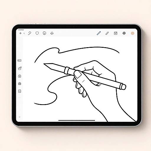 Minimalist Lineart Maker Interface