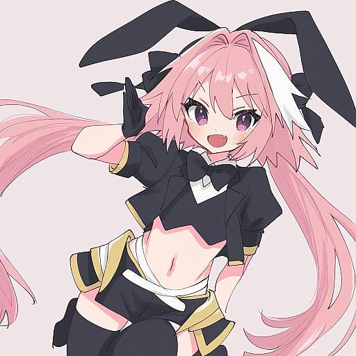 Illustration of Astolfo (saber) (fate), fate (series) in the style of Sukoyaka (100hituzi)