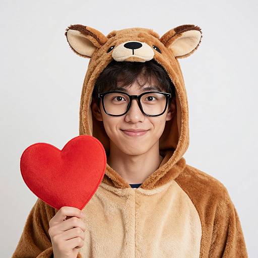 Funny Valentine's Day Animal Costume