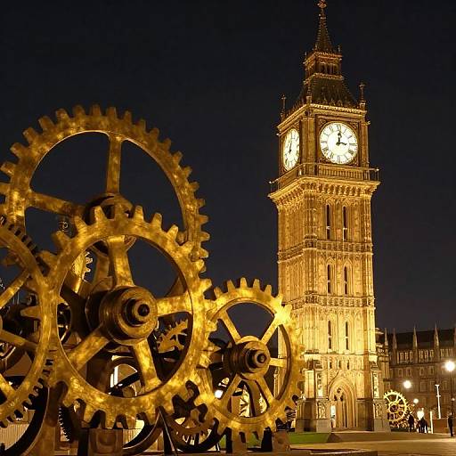 Golden Dreamscape of Timeless Eternity