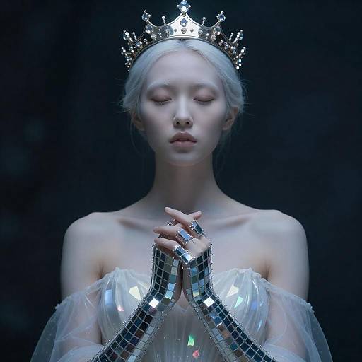 Cybernetic Queen of Mirrored Silence