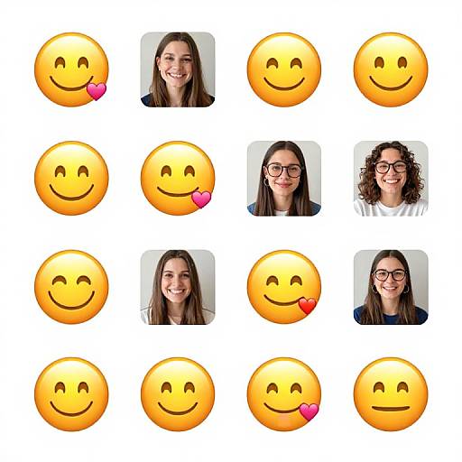 Emoji Addition to Photos Infographic