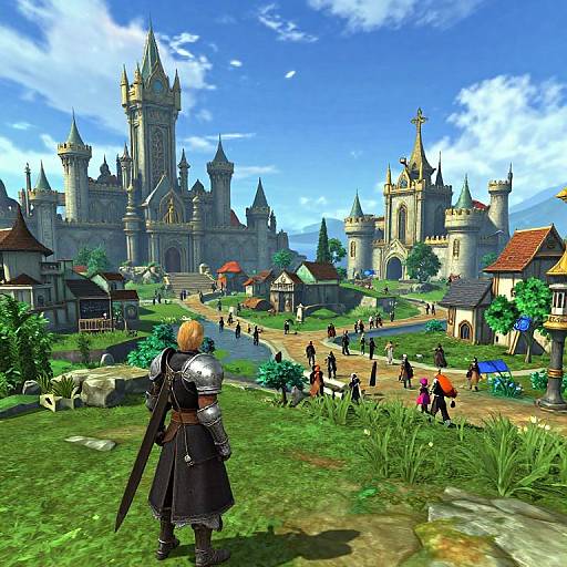 Vibrant Medieval Fantasy RPG World