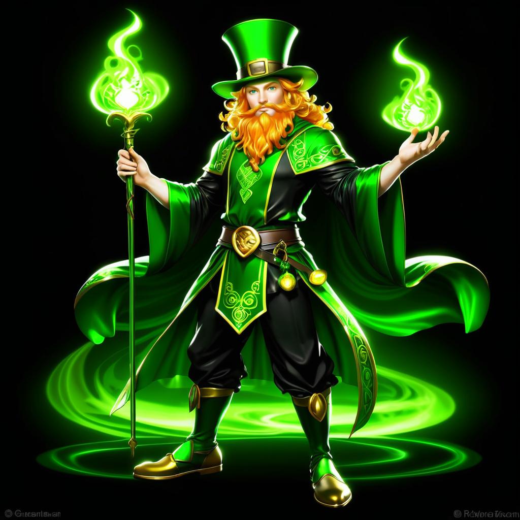 Leprechaun Guardian in Genzoman Style