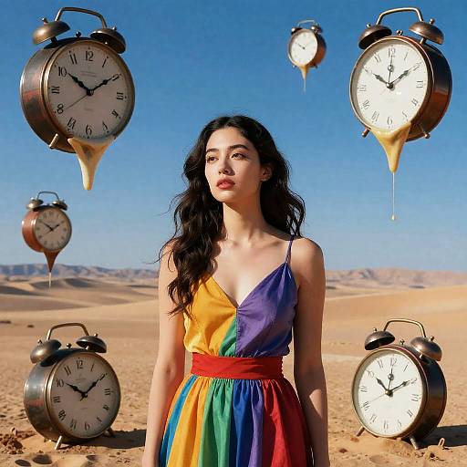 Surrealist Jewel Toned Dreamscape