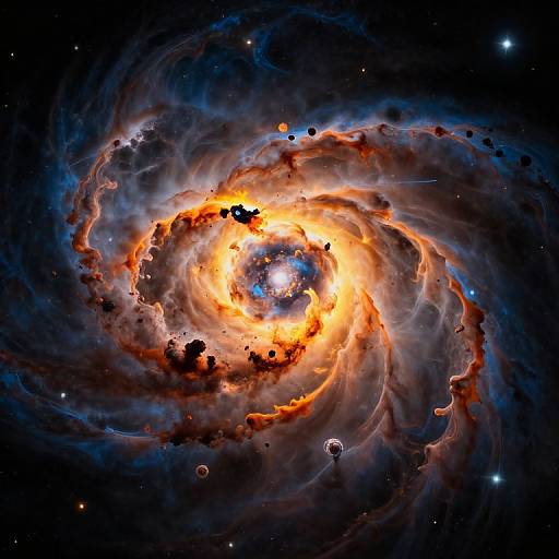 Hyperrealistic Stellar Nursery Birth