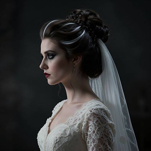 Bride of Frankenstein Gothic Elegance