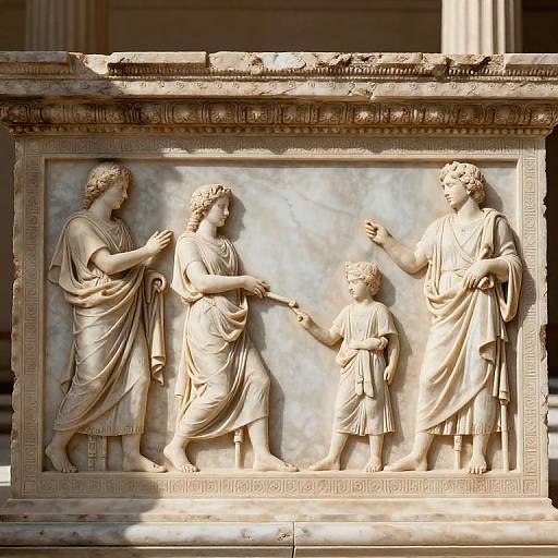 Classical Greek Mythology Frieze Art