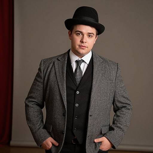 Plus Size Male Circus Ringmaster