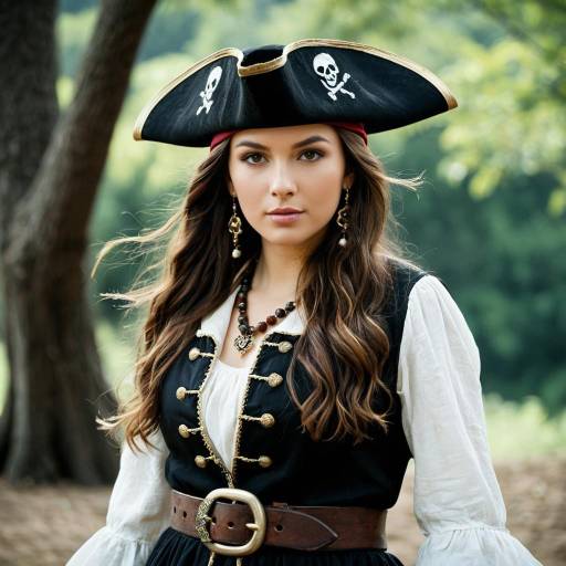 Pirate Themed Costume Portrait Outdoors
