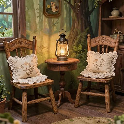 Enchanted Forest Studio Ghibli Furniture