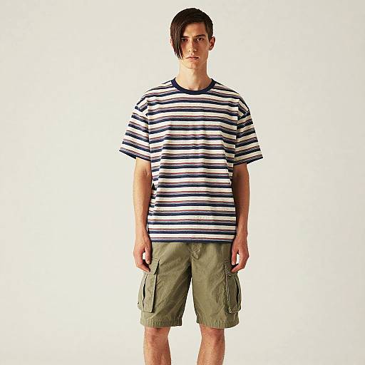 Male Model with Pin Straight Hair