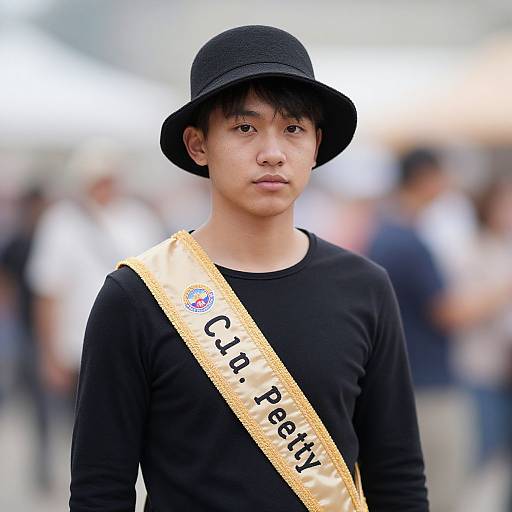 Casual Sexy Male in Festival Costume