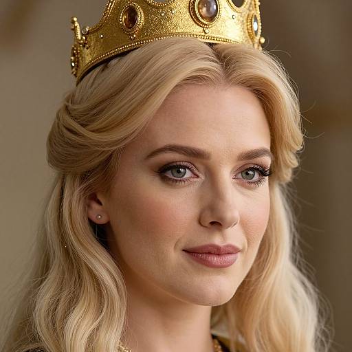 Regal Queen Anna Cosplay Portrait